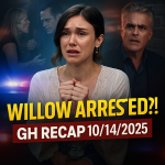 General Hospital Recap – October 14, 2025: Willow Arrested, Ric’s Nightmare & Drew’s Deadly Secret!